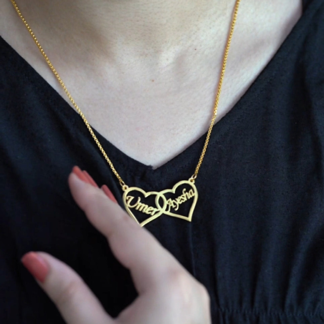 Crown Heart Necklace